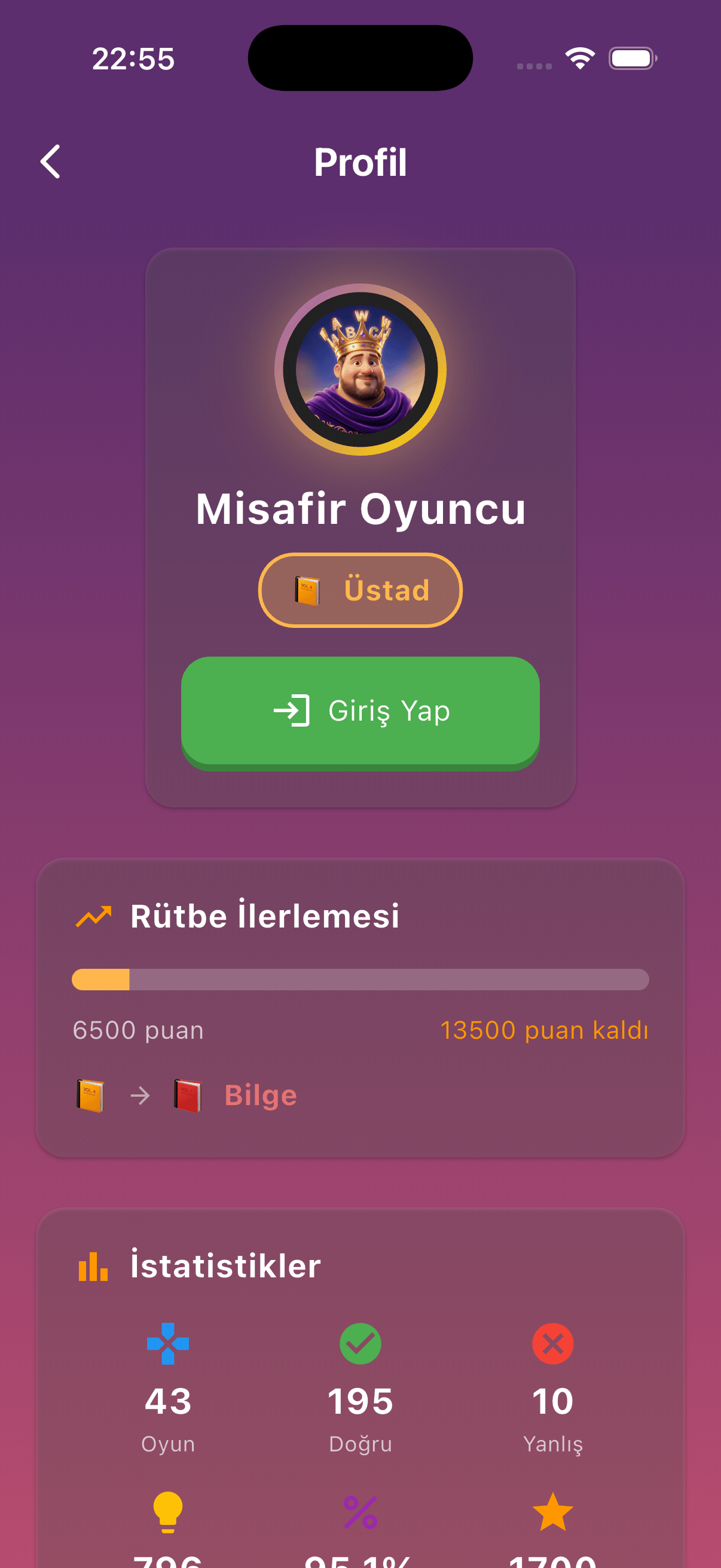 Kelime Uzmanı Oyun Ekranı 3